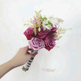 Purple Roses 铿锵紫蓝玫瑰 (9's Stalks)